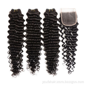 Pineapple Wave Hair Bundles Human Hair Miami Supplier, Best Selling Deep Curly Online Shopping Peruvian from Peru Remy Hair